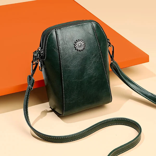 🔥New Year BIG SALE - 49% OFF👜Premium Leather All-in-one Crossbody Phone Bag